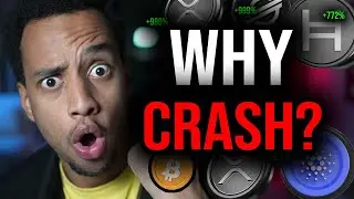 WHY IS BITCOIN, XRP & ALTCOINS CRASHING RIGHT NOW?!