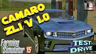 mod CAMARO ZL1 V 1.0 Farming Simulator 2015