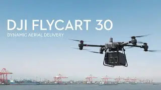 DJI FlyCart 30: Dynamic Aerial Delivery | Delivery Drone Solution