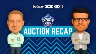 Pretoria Capitals Auction recap with Dale Steyn and Sourav Ganguly | Betway SA20