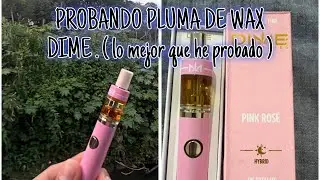PROBANDO LA NUEVA MEJOR PLUMA DE WAX ( mi opini&oacute;n ) PLUMA DE WAX DIME 2gr . REVIEW DIME 2gr 