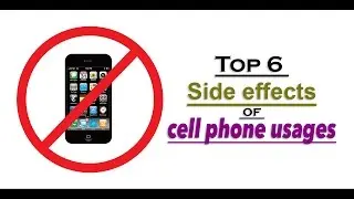 SIDE EFFECTS OF USE OF MOBILE PHONES