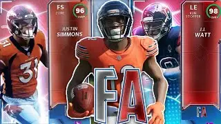 RANKING THE NEW FREE AGENT CARDS AND PROMO! MADDEN ULIMATE TEAM!