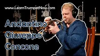 Andantino for Trumpet by Giuseppe Concone