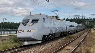 Sommar på järnvägen del 16 - Tåg i Gnesta