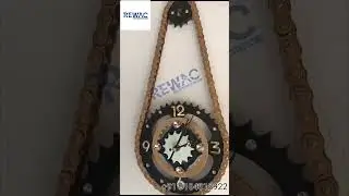 AI-01 Black Metal Hanging Wall Clock &ndash; Industrial Style Elegance!