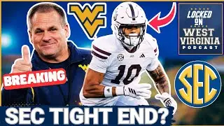 SIGNED! West Virginia Snags SEC tight end out of the Portal!