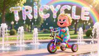 Tricycle Zoom 123 Ride 🚲🔢 Fun Counting Song for Kids | Learn Numbers Playtime