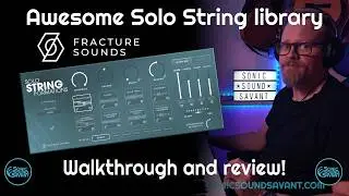 Amazing solo string library! Walkthrough and review! Solo String Formations from Fracture Sounds