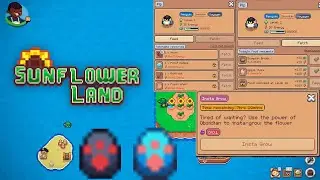 [Sunflower Land] Update th&ocirc;ng tin pet, m&ugrave;a mới v&agrave; hoa