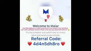 🎁 Referral Code To Maiar Elrond EGOLD (EGLD)