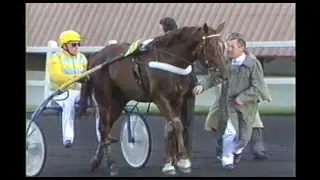 Kavalkad av Prix d'Amerique-vinnare mellan 1930-1995 på Vincennes.