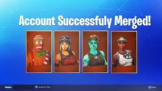 How to MERGE ACCOUNTS in Fortnite! Merge Any account! - Fortnite MERGING System!