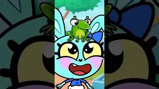 Oops! This magical machine changes my color! 💙💚#funny #bunnyTales