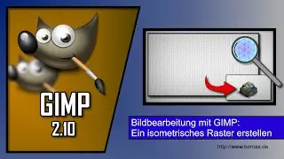 Image editing with GIMP &ndash; Creating an isometric grid