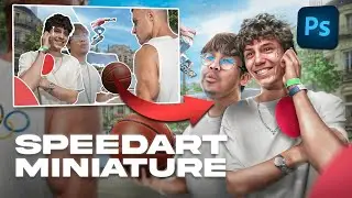 Comment j'ai Réalisé Cette Miniature Youtube - Photoshop Speedart