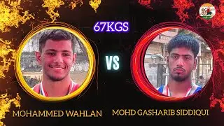 67KG FINAL GRCO -ROMAN BOUT MOHAMMED WAHLAN VS MOHD GASHARIB SIDDIQUI 12TH SENIOR WRESTLING