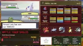 Battle Tower WR Attempts | 70-224