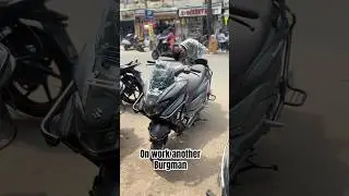 Modified burgman street 125 #burgman #new #shorts #ytshorts #gsa1250 #viralvideo #trendingshorts