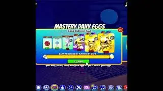 Part: 2 Mastery Daily Golden Eggs! in (Sonic Speed Simulator) #SonicSpeedSimulator #SEGA #SonicGames