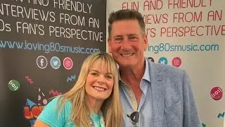 A fun chat with @TonyHadleyOfficial backstage at Rewind Scotland. July 2023