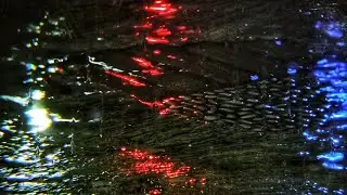 🌧️ Super Heavy Rain Pouring on Neon Streets &ndash; Dark Cinematic City Night