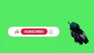 Minecraft warden subscribe green screen