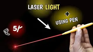 How to make a easy laser light at home | how to make a laser light