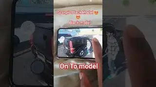 Scorpio Black Model🔥🔥💯😱Model model #gaming #viral #games #viralgaming