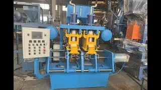 Foundry sand core shooting machine, double head hot box sand core shooter