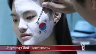 2014 FIFA World Cup supplement   Face painting behind the scenes of RUSSIA VS SOUTH KOREA