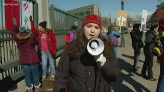 Denver teachers strike: Day 1
