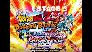 GLOBAL CAMPAIGN SPECIAL BATTLE | STAGE 3/SUPER 3|  🐉 DRAGON BALL Z DOKKAN BATTLE 🐉