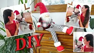 🎅GNOMO Scandinavo gambe lunghe  fai-da-te Tutorial facile