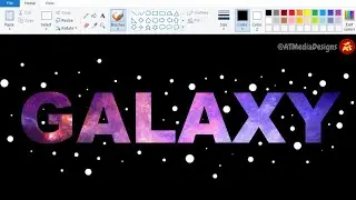 MS Paint Tricks for Beginners | How to  change Text Background #mspaintdrawings #mspaintcartoon
