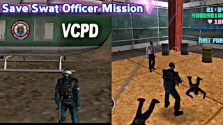 How To Become Swat Officer In GTA Vice City | SHAKEEL GTA