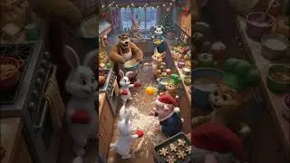 Chef Bear Comedy Bites | Best Christmas Mess! | #Shorts