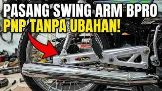 RX King Makin Ganteng! Pasang Swing Arm BPro SPC + Standhub | Free Stengkes Jali-Jali
