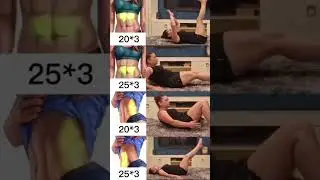 Exercice to reduce belly fat #bellyfat #5minuteabschallenge #fitnessmotivation #fitnessgirl