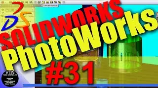 Photoworks ( 31 Caustics Effects ) SOLIDWORKS  Tutorial