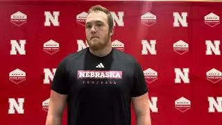 Nebraska Football Offensive Lineman Gunnar Gottula - Pre-Purdue