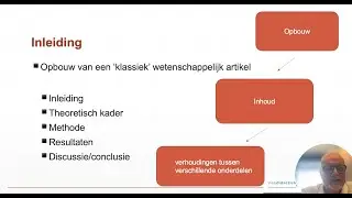 De structuur van wetenschappelijke artikelen