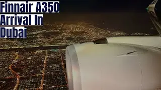 Finnair Airbus A350 Arrival in Dubai
