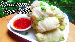RESEP DIMSUM SAWI PUTIH SANGAT PRAKTIS ENAK DAN MUDAH BUATNYA