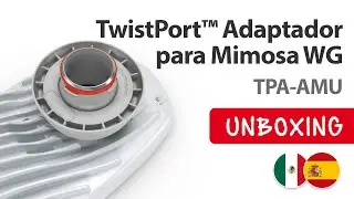 RF elements TwistPort Adaptor para Radios Mimosa con Gu&iacute;a de Ondas, C5x & B5x