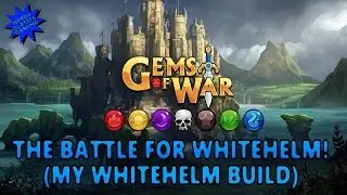 Gems of War - The Battle for Whitehelm! (My Whitehelm/Yellow Mana Build, PS4 Gameplay)