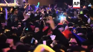 New year's celebrations in Beirut