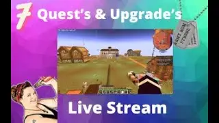 All The Mods 9 Minecraft, Mystical Agriculture Quest Line & Mine Colony Upgrade's Live Stream 7