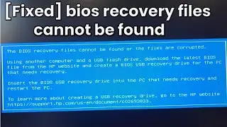 Solved: The Devices firmware recovery files cannot be found or files are corrupted