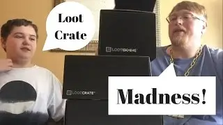 Loot Crate Madness!  Loot Crate Vault Unboxing